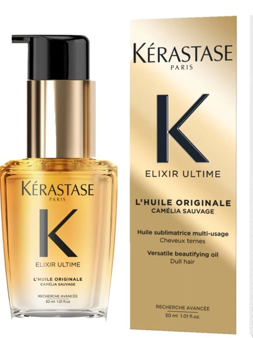 Kèrastase Elixir Ultime Versatile Beautifying Oil 30ml Imperfect Box Sealed